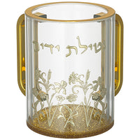 נטלה אקריליק מהודרת שקופה עם אותיות בולטות 13 ס