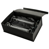 זוג פמוטי קריסטל מהודרים 20 ס