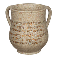 נטלה פולימר מהודרת גוון אבן עם כיתוב 