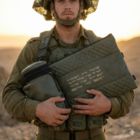 תיק תפ טרמי דמוי עור ירוק עם אותיות בולטות יברכך 22 ס